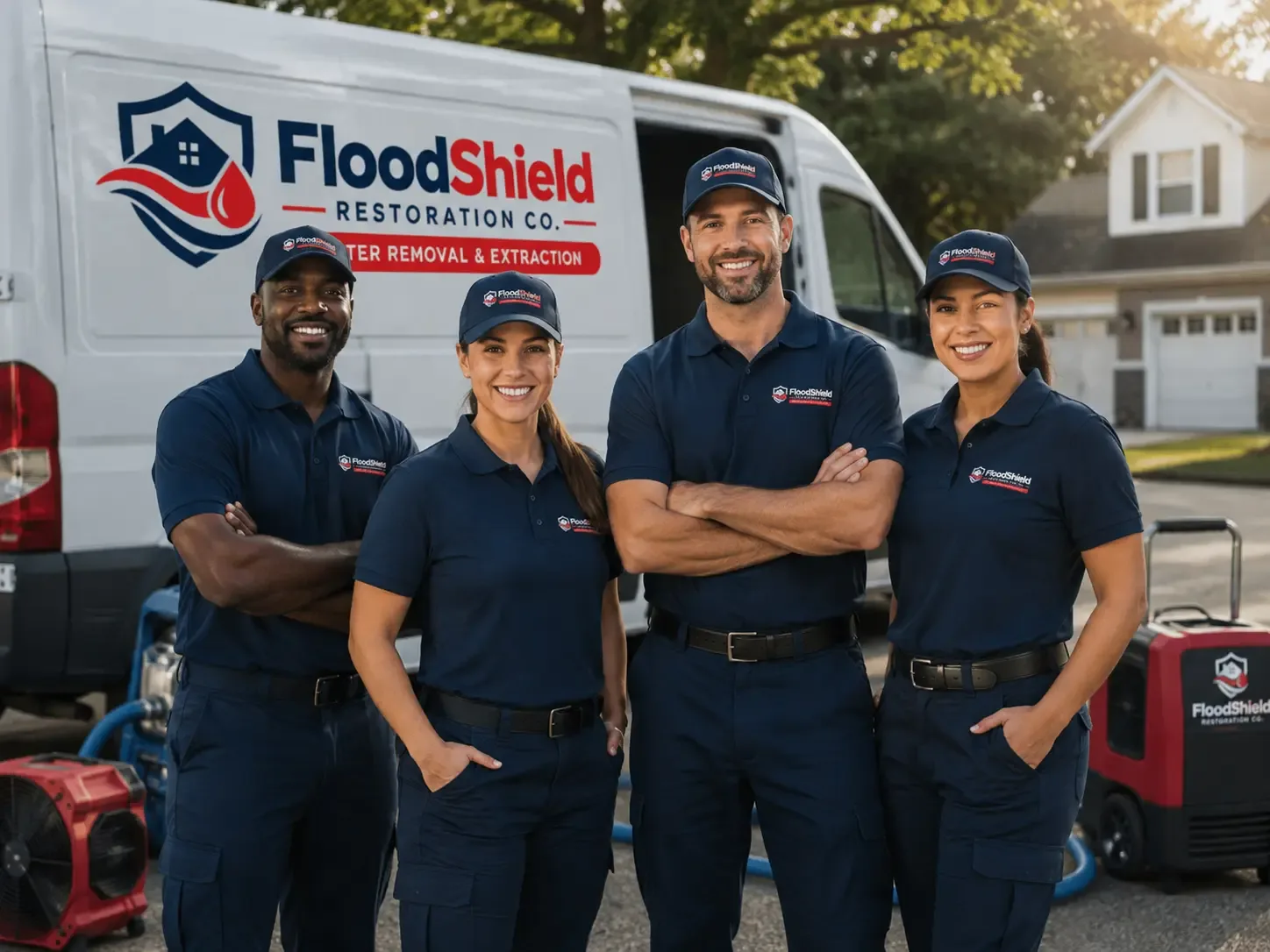 Flood Damage Restoration company in Sachse, TX